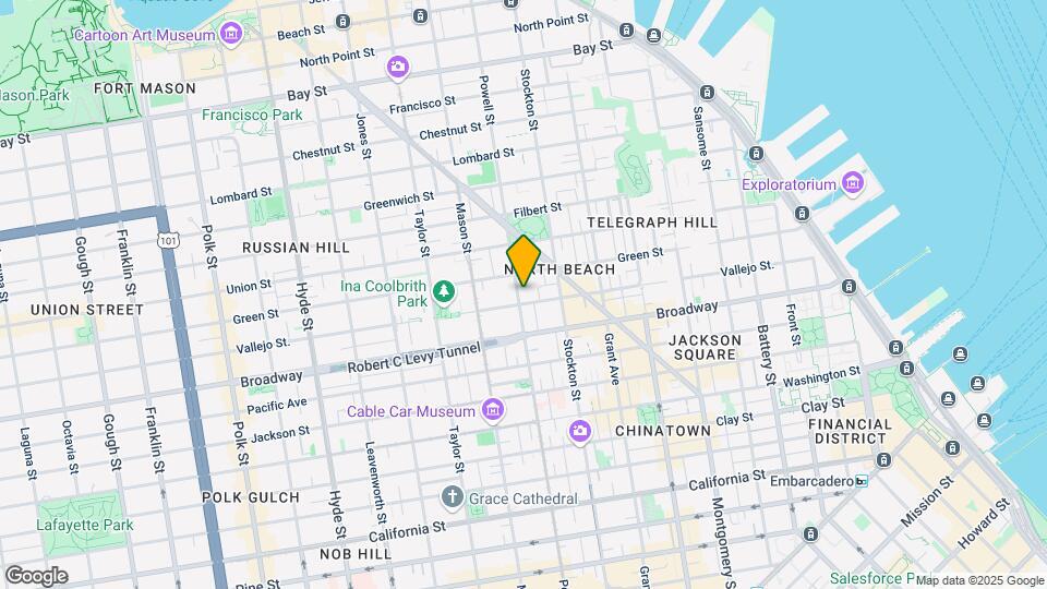 1516-1520 Powell St Map and Location Details