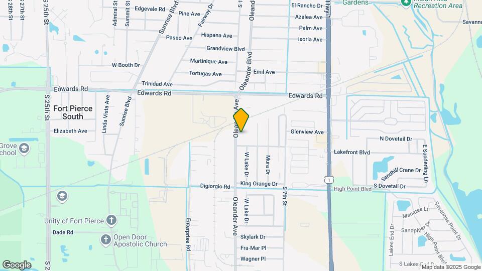 3166 Oleander Ave Map and Location Details