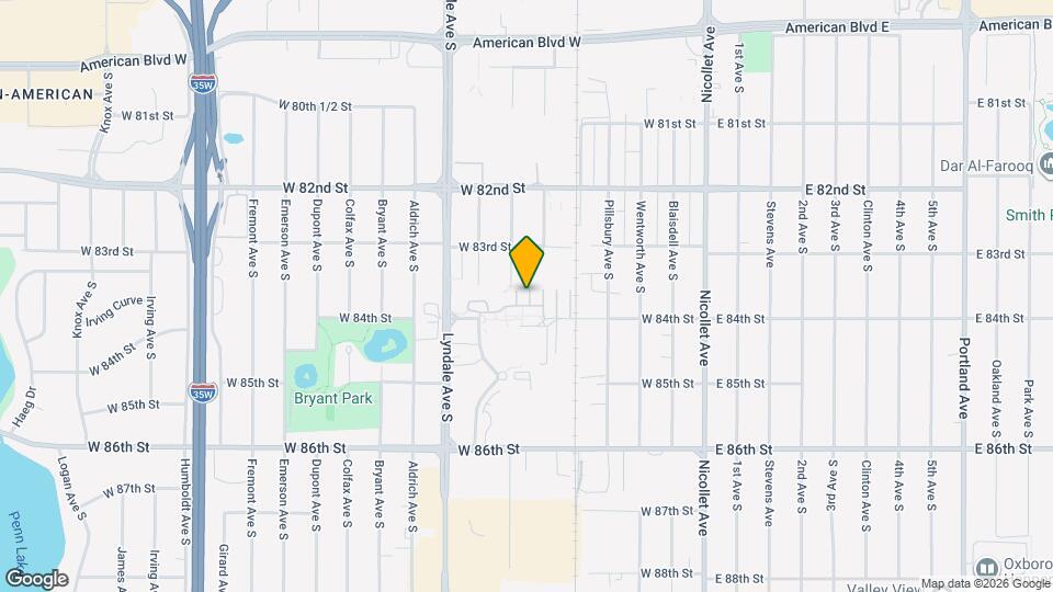 452 W 84th St Map and Location Details