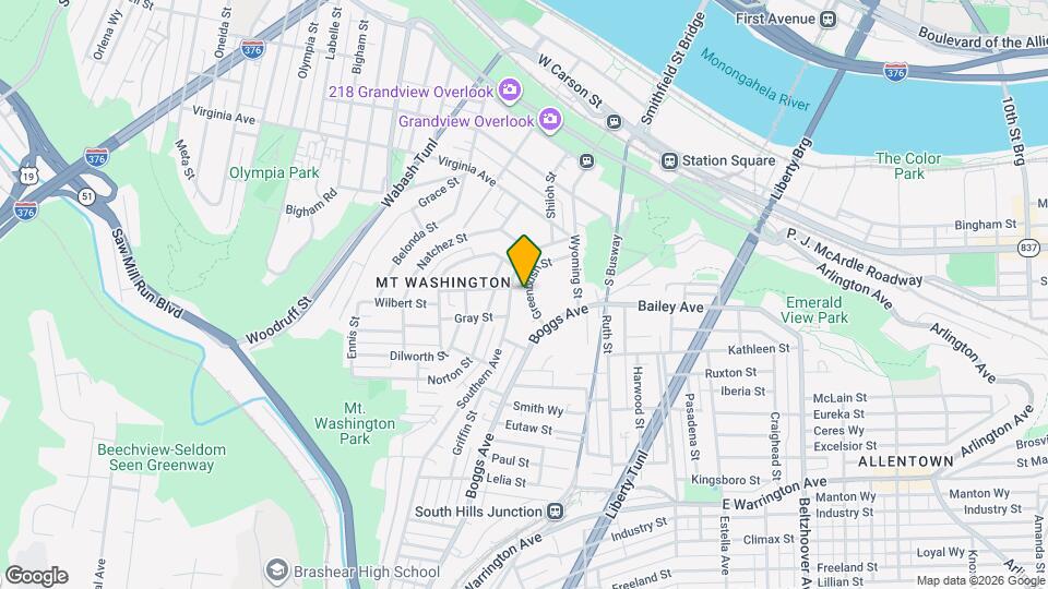60 Greenbush St Map and Location Details