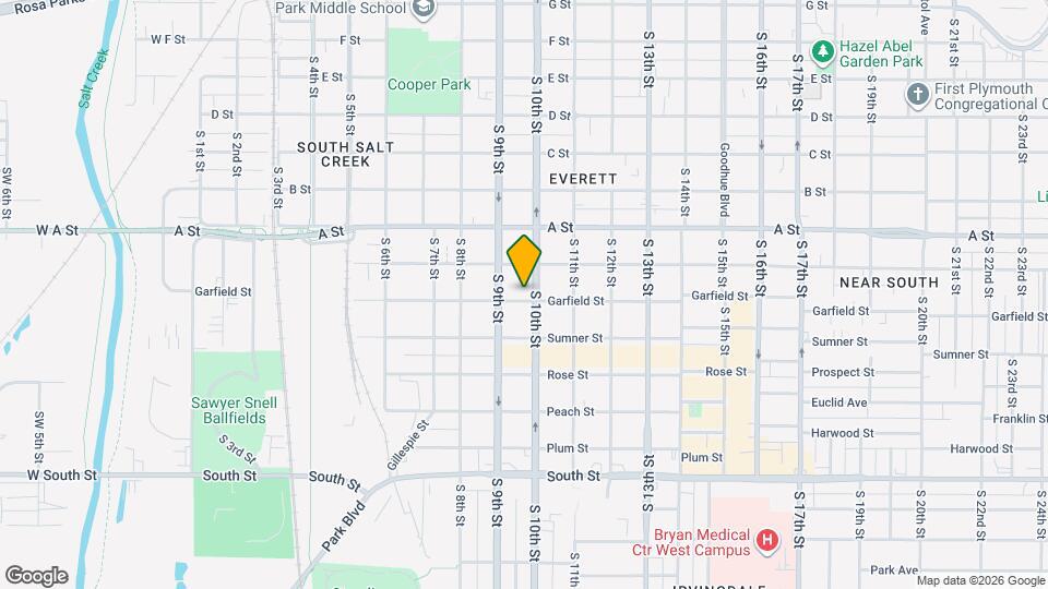 934 Garfield St, Unit 934 Garfield St Map and Location Details