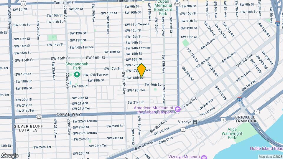 1516 SW 18th St Map and Location Details
