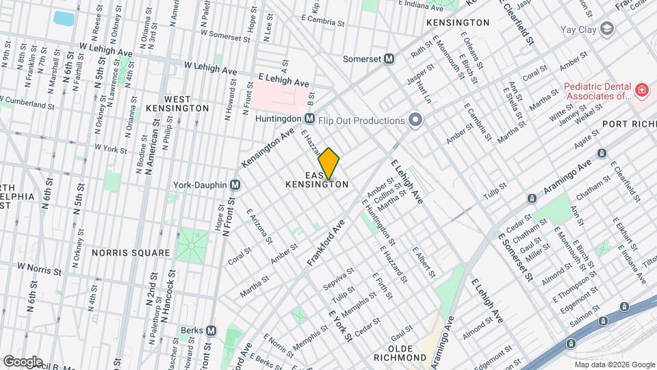 2027 E Sergeant St Map and Location Details