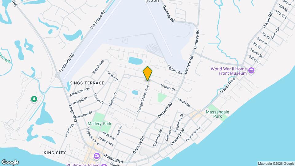 1245 George Lotson Ave Mapa y Detalles de la Ubicación