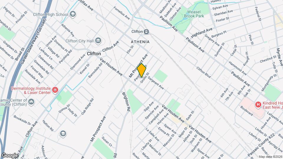 112 Orono St, Unit 1 Map and Location Details
