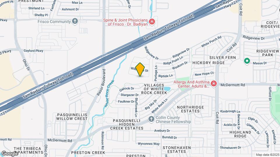 4540 Refugio Dr Map and Location Details