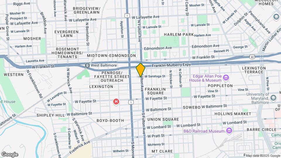 244-248 Fulton Ave Mapa y Detalles de la Ubicación
