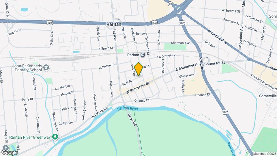 9 1st St, Unit # 2 Map and Location Details