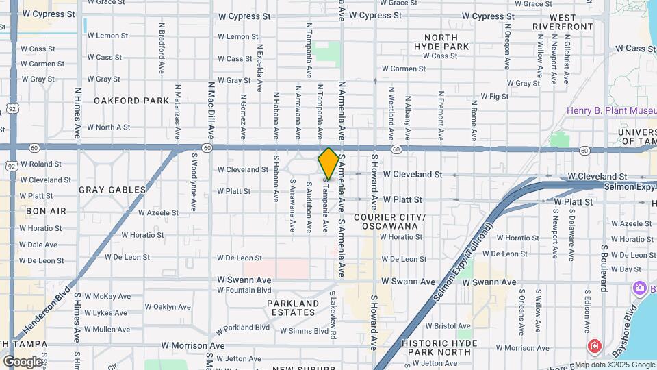 206 S Tampania Ave Map and Location Details