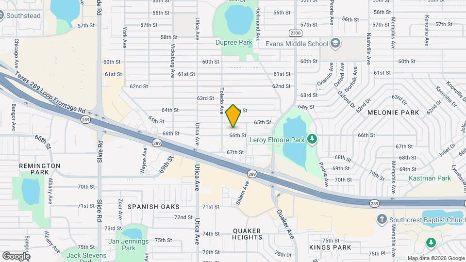 4612 66th St, Unit B Map and Location Details