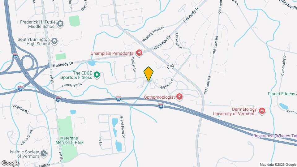 62 Hayes Ave Map and Location Details