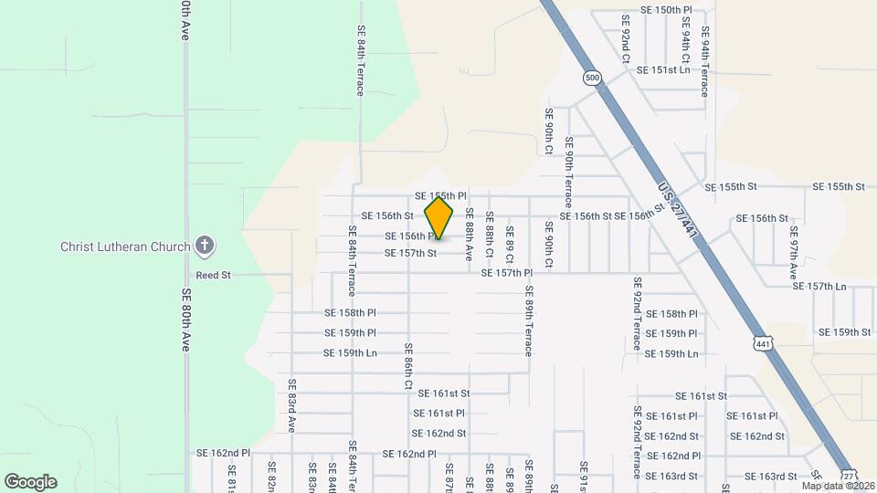 8721 SE 157th St Map and Location Details