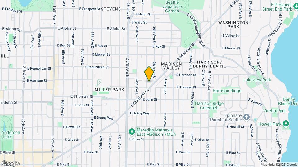 2512 E Madison St Map and Location Details