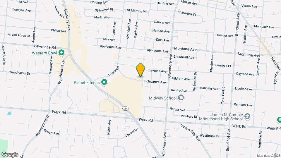 3532 Schwartze Ave Map and Location Details