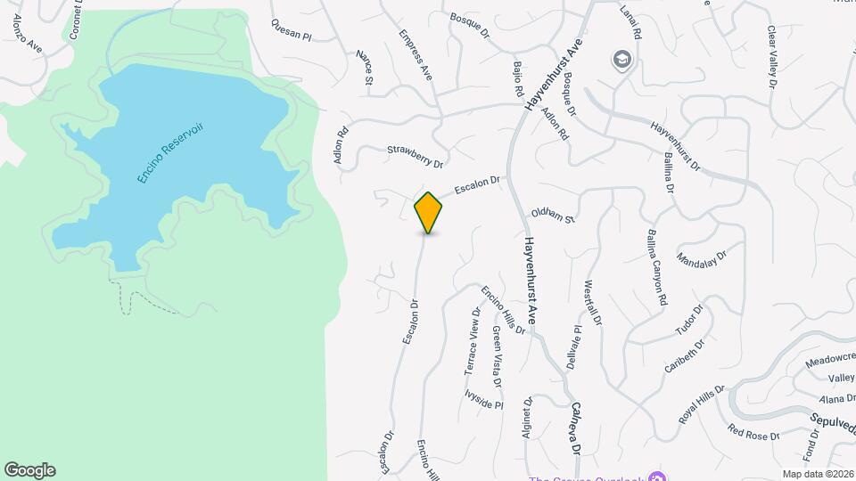 16974 Escalon Dr Mapa y Detalles de la Ubicación