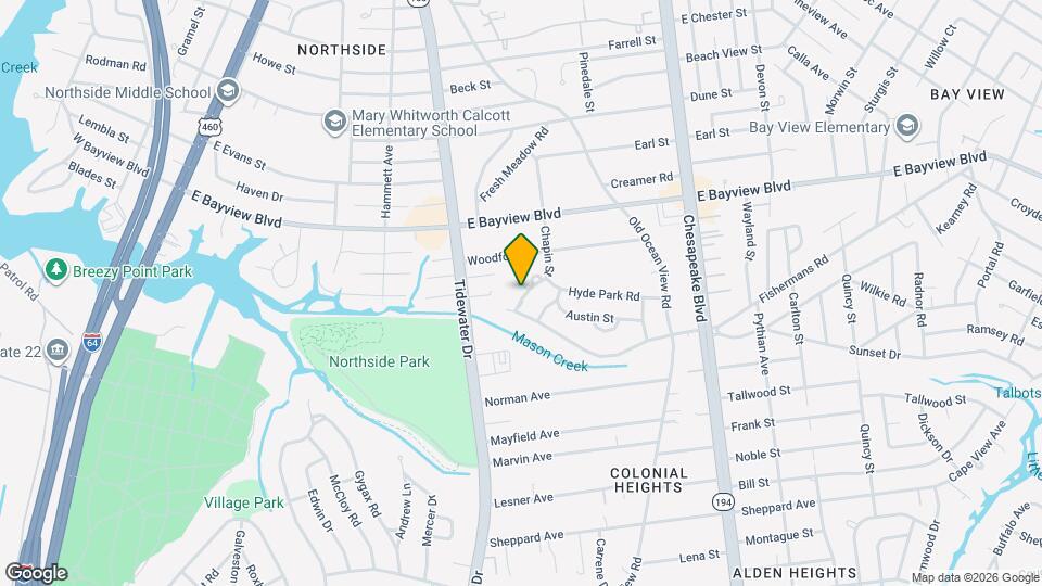 8507 Chapin St Map and Location Details