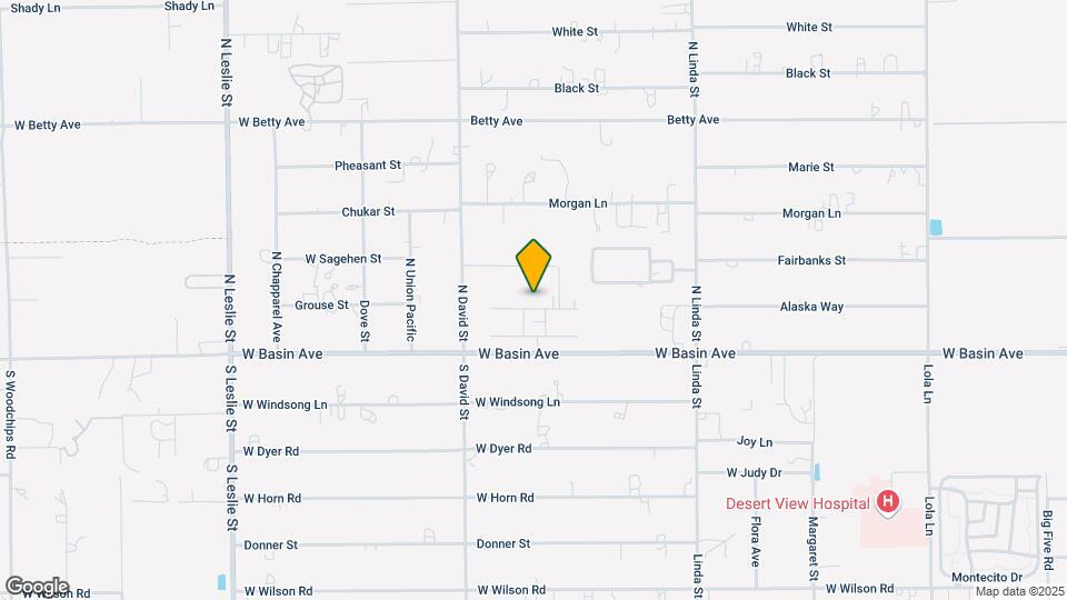 1300 W Basin Ave Map and Location Details