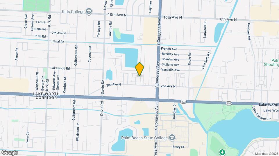 3815 Woodridge Terrace Map and Location Details