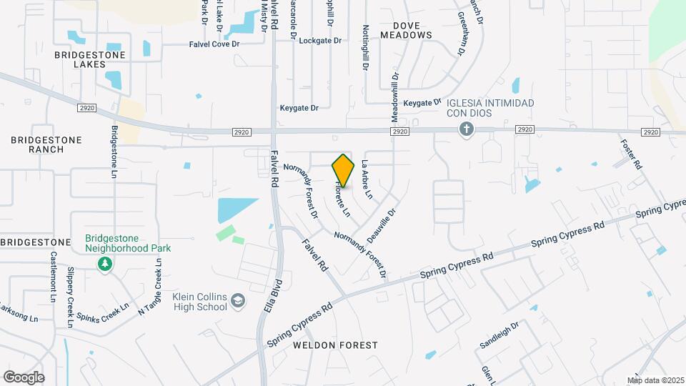 21018 Florette Ln Map and Location Details