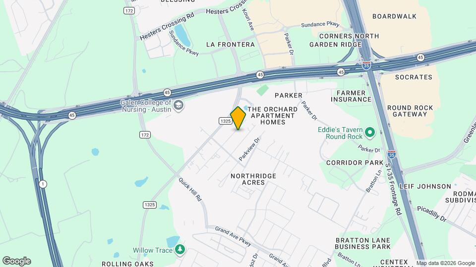 16411 Terrace Dr Map and Location Details