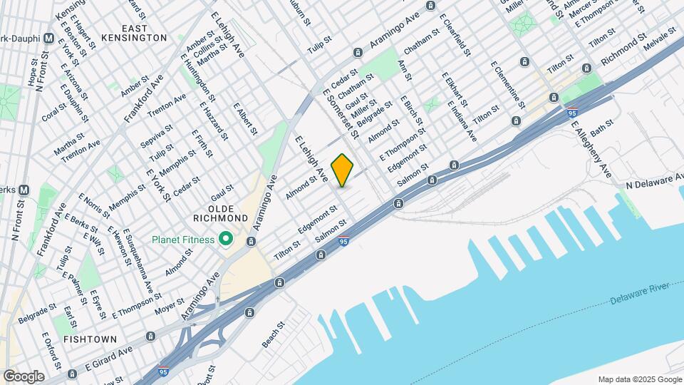 2635 E Lehigh Ave Mapa y Detalles de la Ubicación