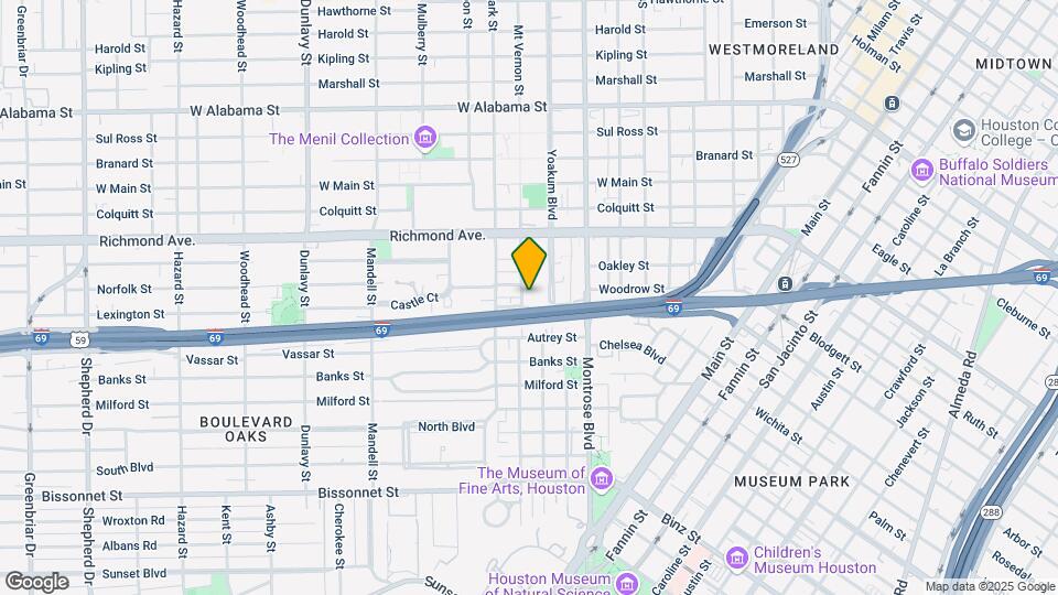 4509 Mt Vernon St Mapa y Detalles de la Ubicación