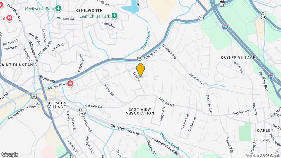 59 East St Map and Location Details