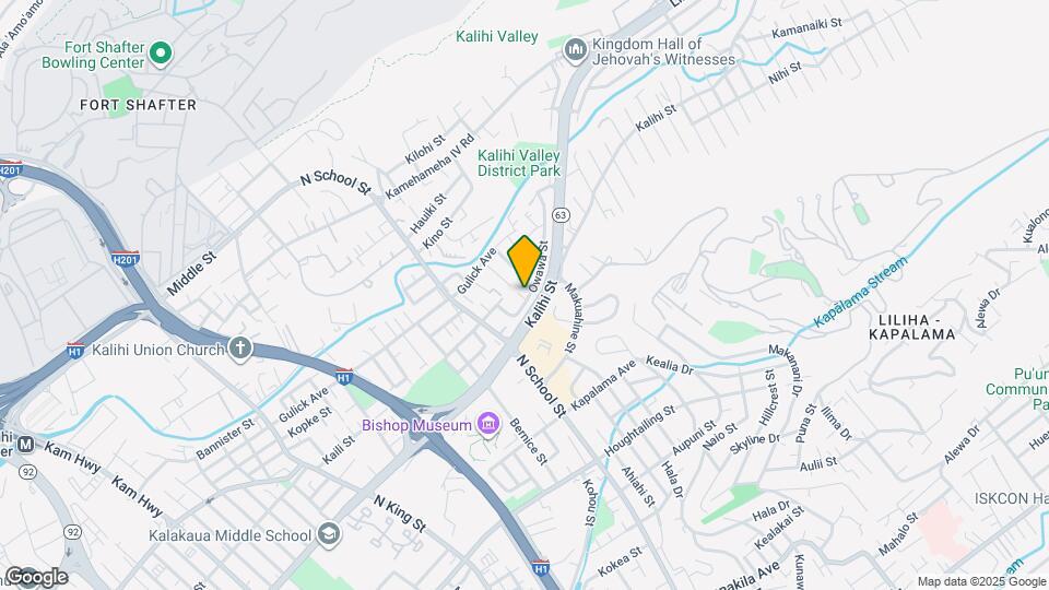 1654 Owawa St Map and Location Details