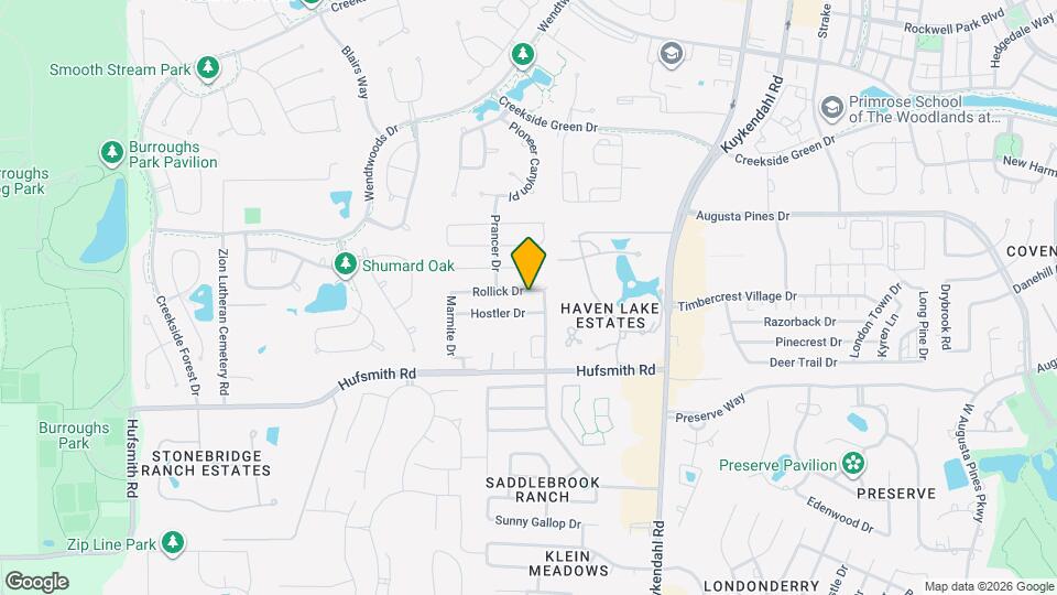 8723 Rollick Dr Mapa y Detalles de la Ubicación