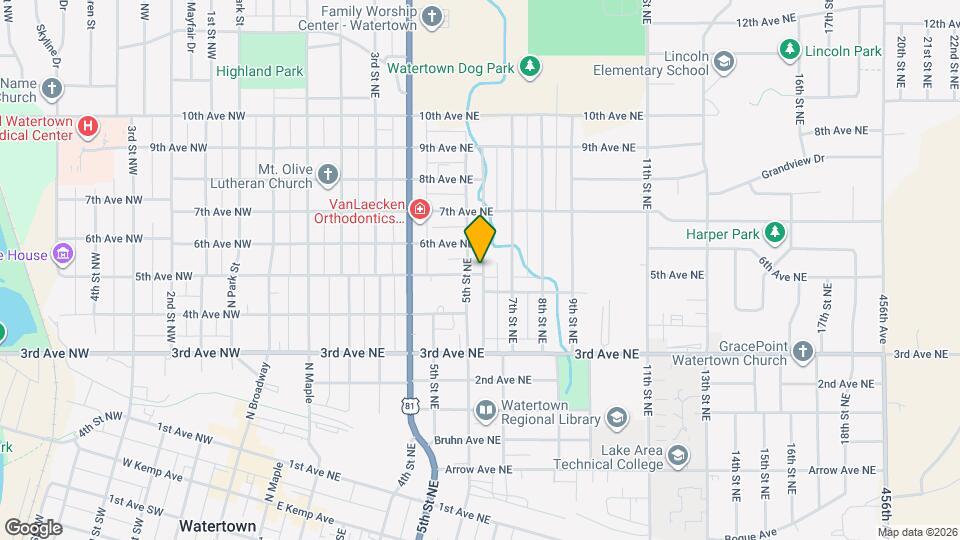 513 6th St NE Mapa y Detalles de la Ubicación