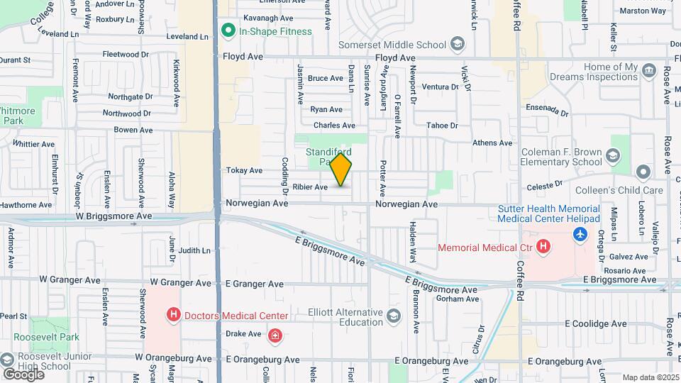 516 Ribier Ave Mapa y Detalles de la Ubicación