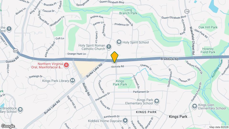 5200 Kings Park Dr Map and Location Details