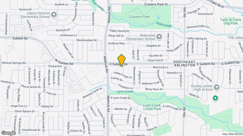 6204 Gettysburg Dr Mapa y Detalles de la Ubicación