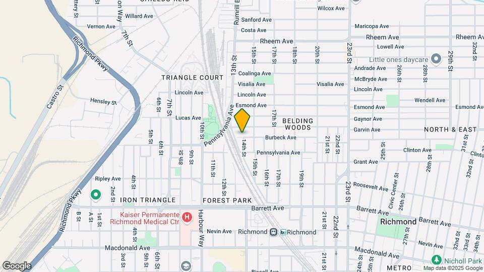 1335 Burbeck Ave Map and Location Details