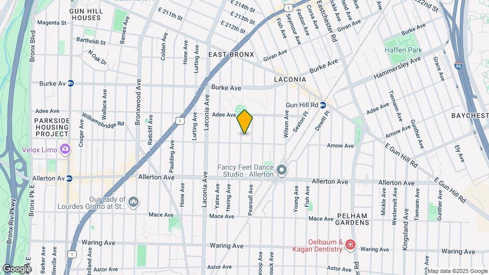 2910 Tenbroeck Ave Map and Location Details
