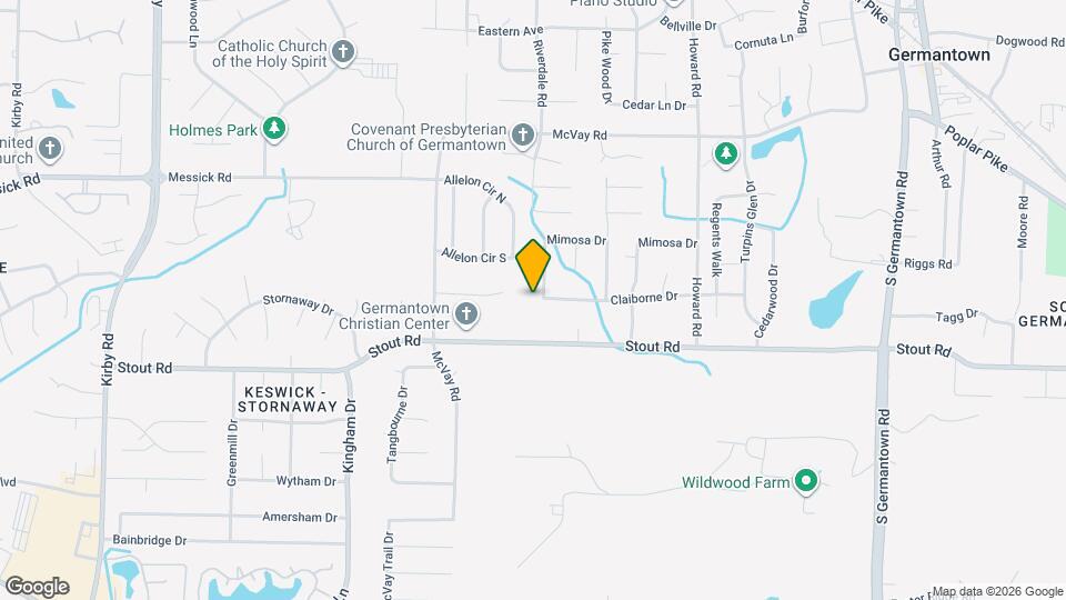 2557 Mimosa Tree Dr Map and Location Details