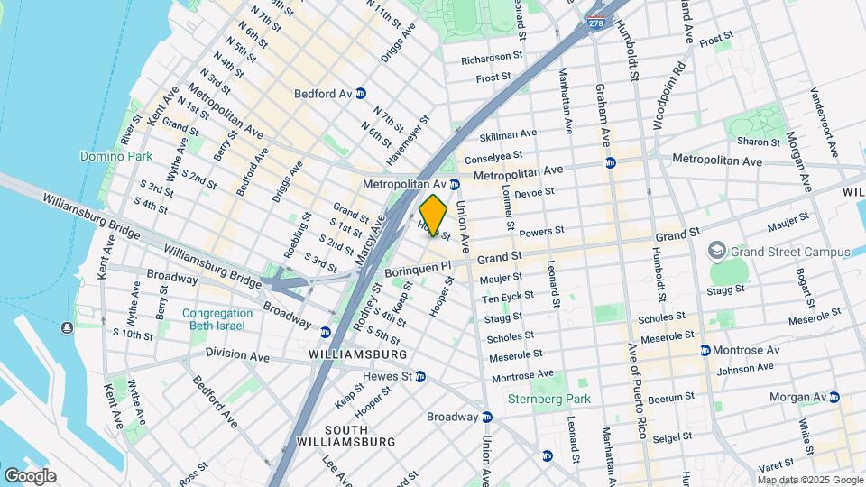 441 Grand St Mapa y Detalles de la Ubicación