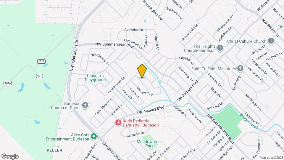 1024 Stockton Dr Map and Location Details