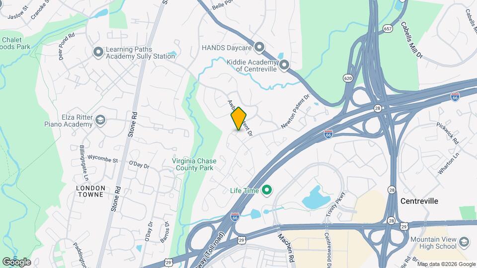 14416 Black Horse Ct Map and Location Details