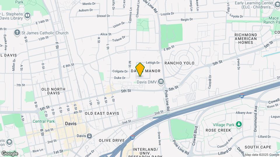 1732 Pomona Dr Mapa y Detalles de la Ubicación