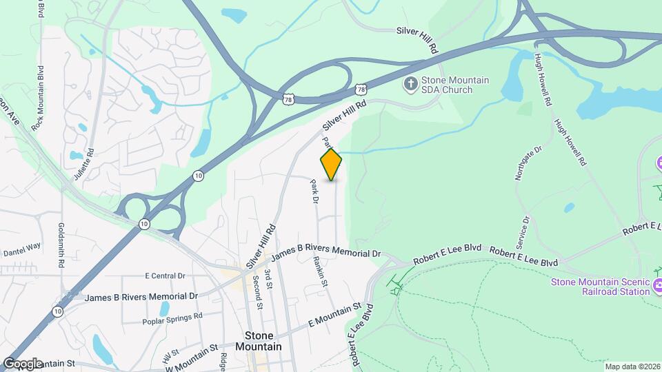 1248 Park Blvd Map and Location Details
