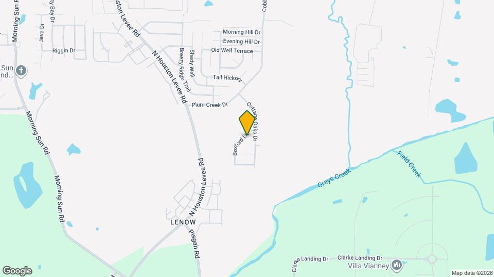 2556 Boxford Ln Map and Location Details