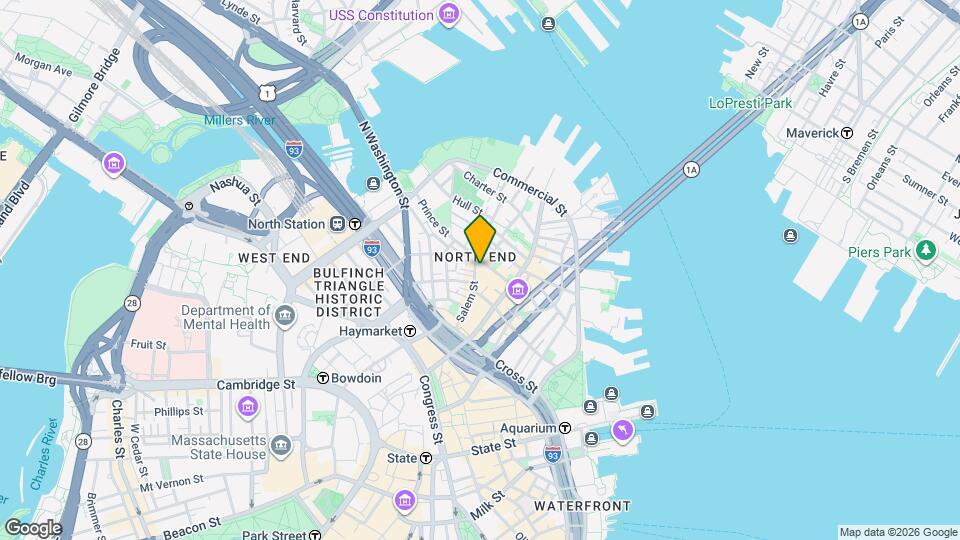 133 Salem St Mapa y Detalles de la Ubicación