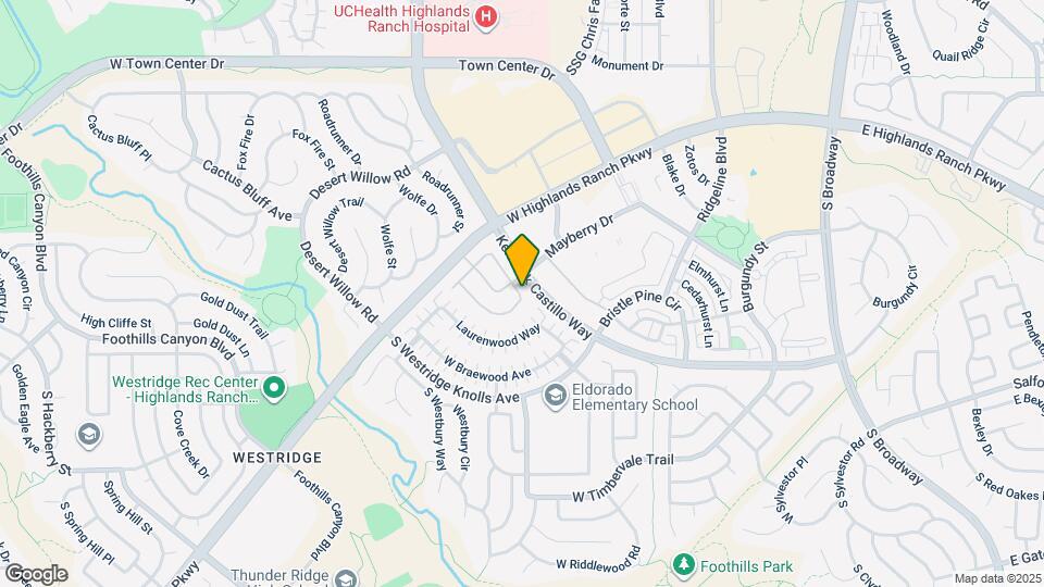 1273 Carlyle Park Cir Map and Location Details