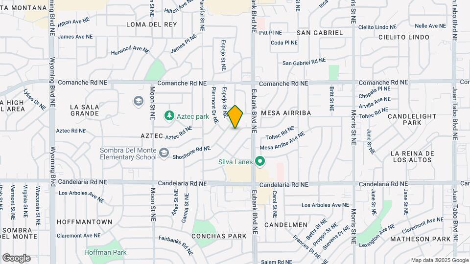 9529 Arvilla Ave NE Map and Location Details