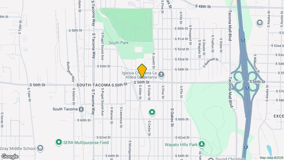 3107 S 56th St Map and Location Details