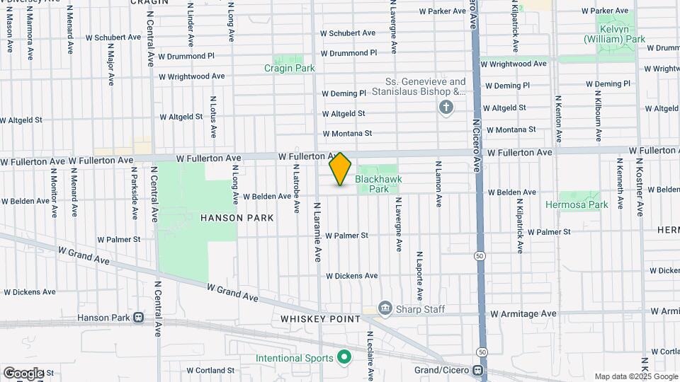 5126 W Belden Ave Map and Location Details