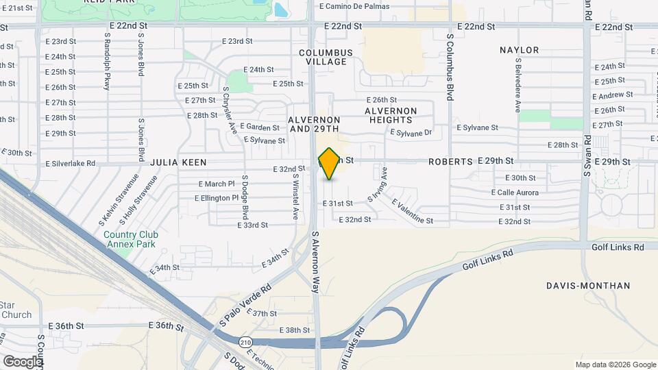 1932 S Montezuma Ave Map and Location Details