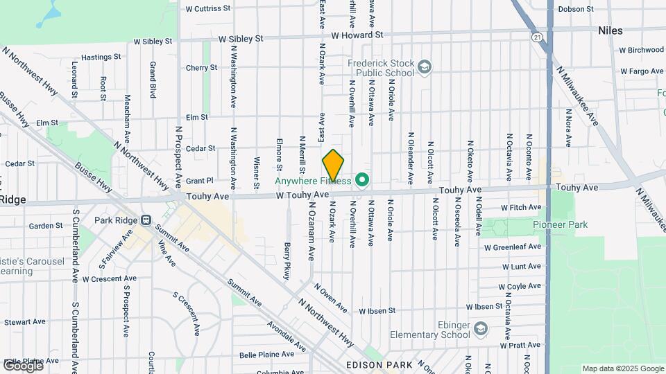 36 E Touhy Ave Map and Location Details