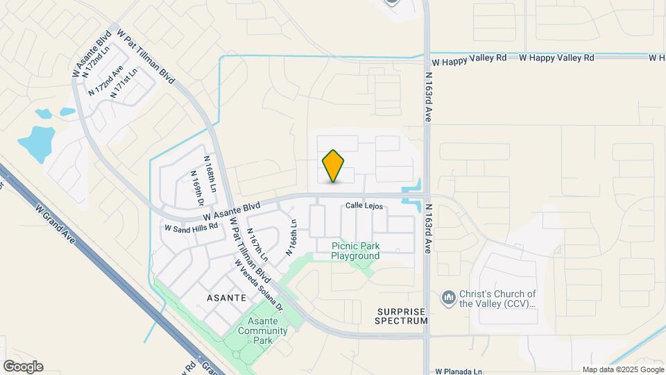 16561 W Alameda Rd Map and Location Details